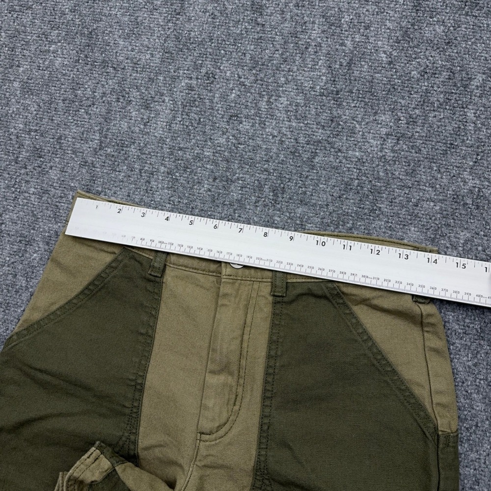 Patagonia Regenerative Organic Cotton Stand Up Shorts 3.5" Womens 2 Sage Khaki - Picture 6 of 8